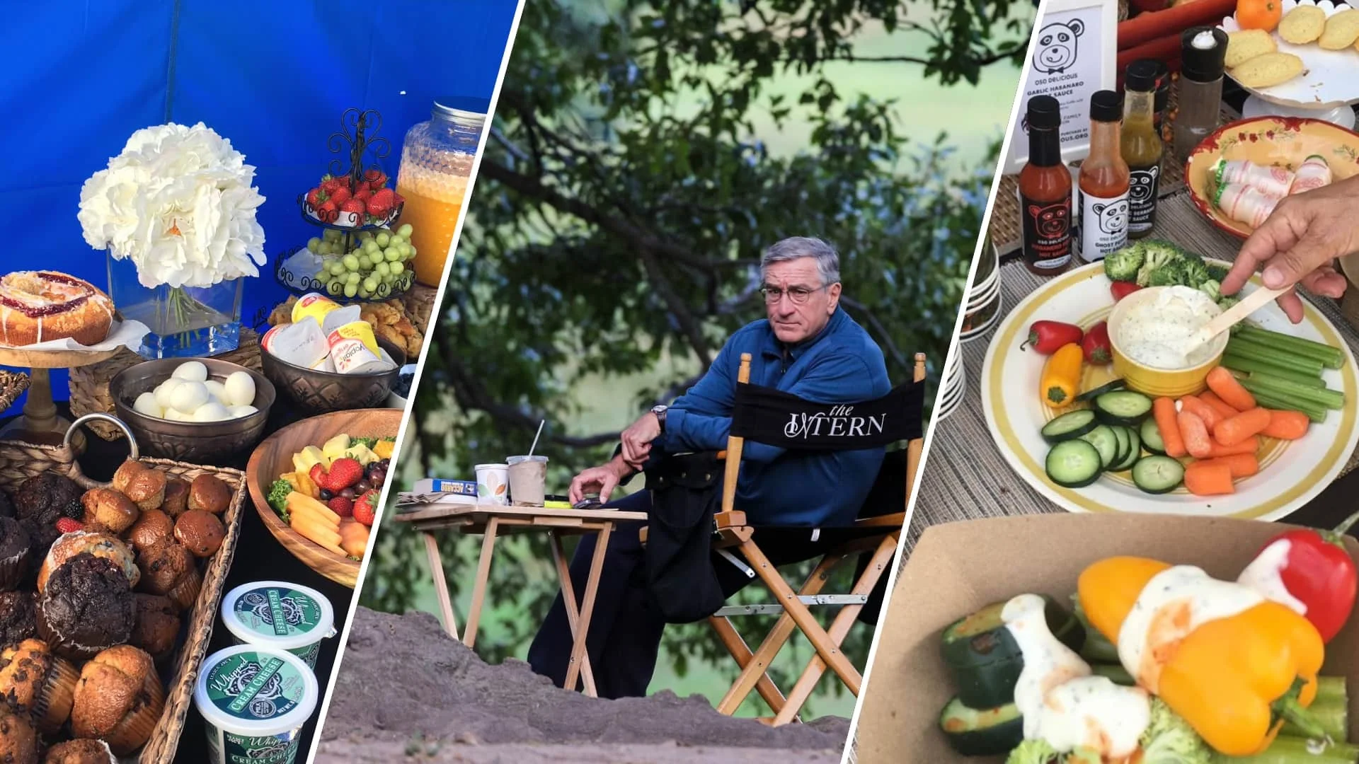 Food truck craft services catering for film and media production in Florida